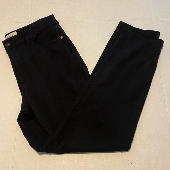 Talbots Pants - Talbots women’s size 8 black jeans pants soft stretch cropped casual ladies